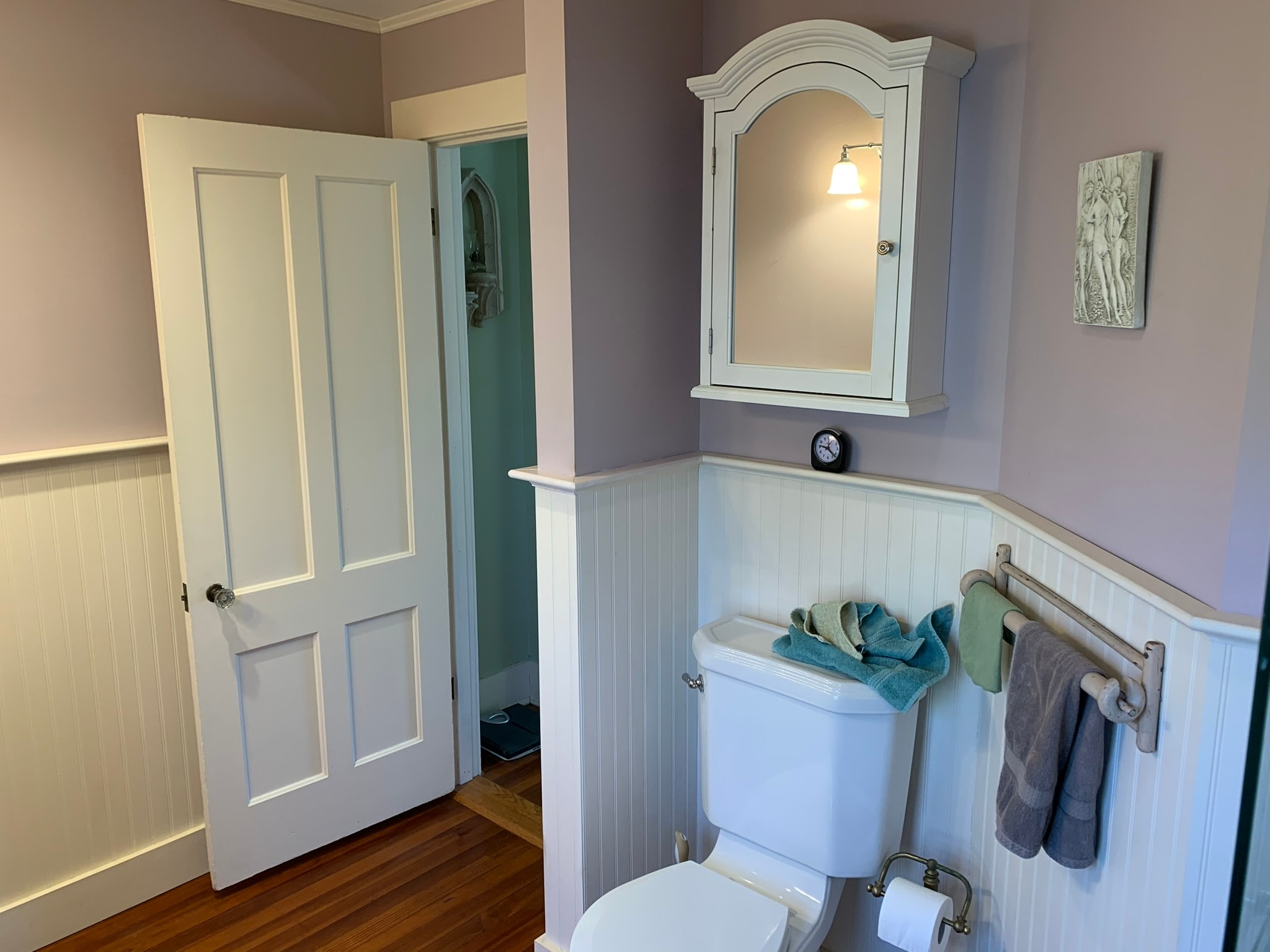 Victorian bathroom restoration with period-appropriate fixtures